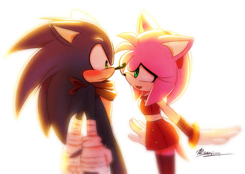 So... Sonic likes Amy in Sonic Boom