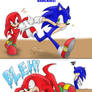 Eat my dust, Knux