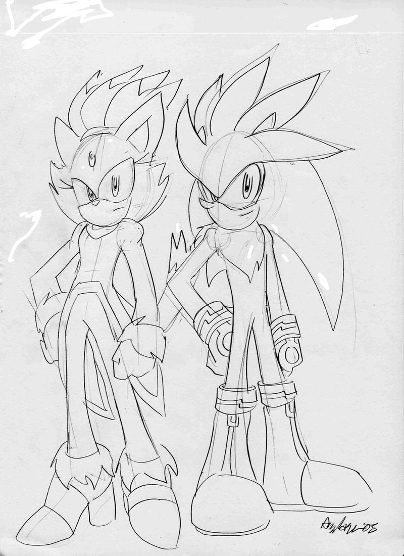 Blaze and Silver Random Sketch