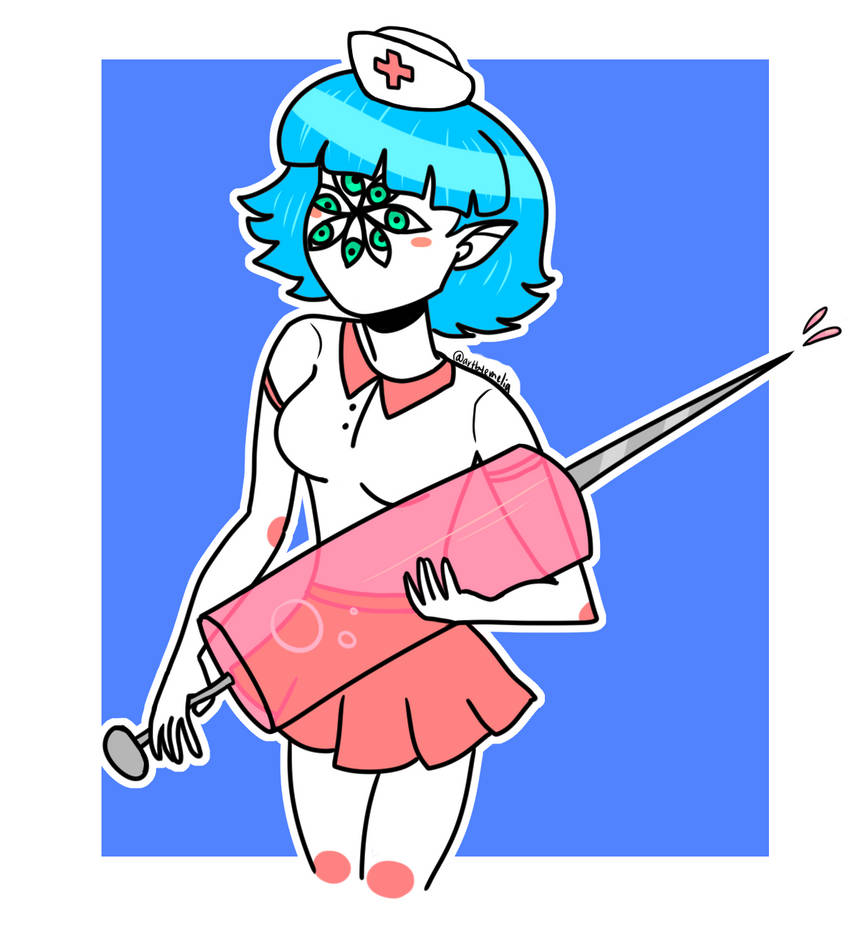 Monster. Rn Monster Nurse 2: Electric Boogaloo by artbyemelia on DeviantArt
