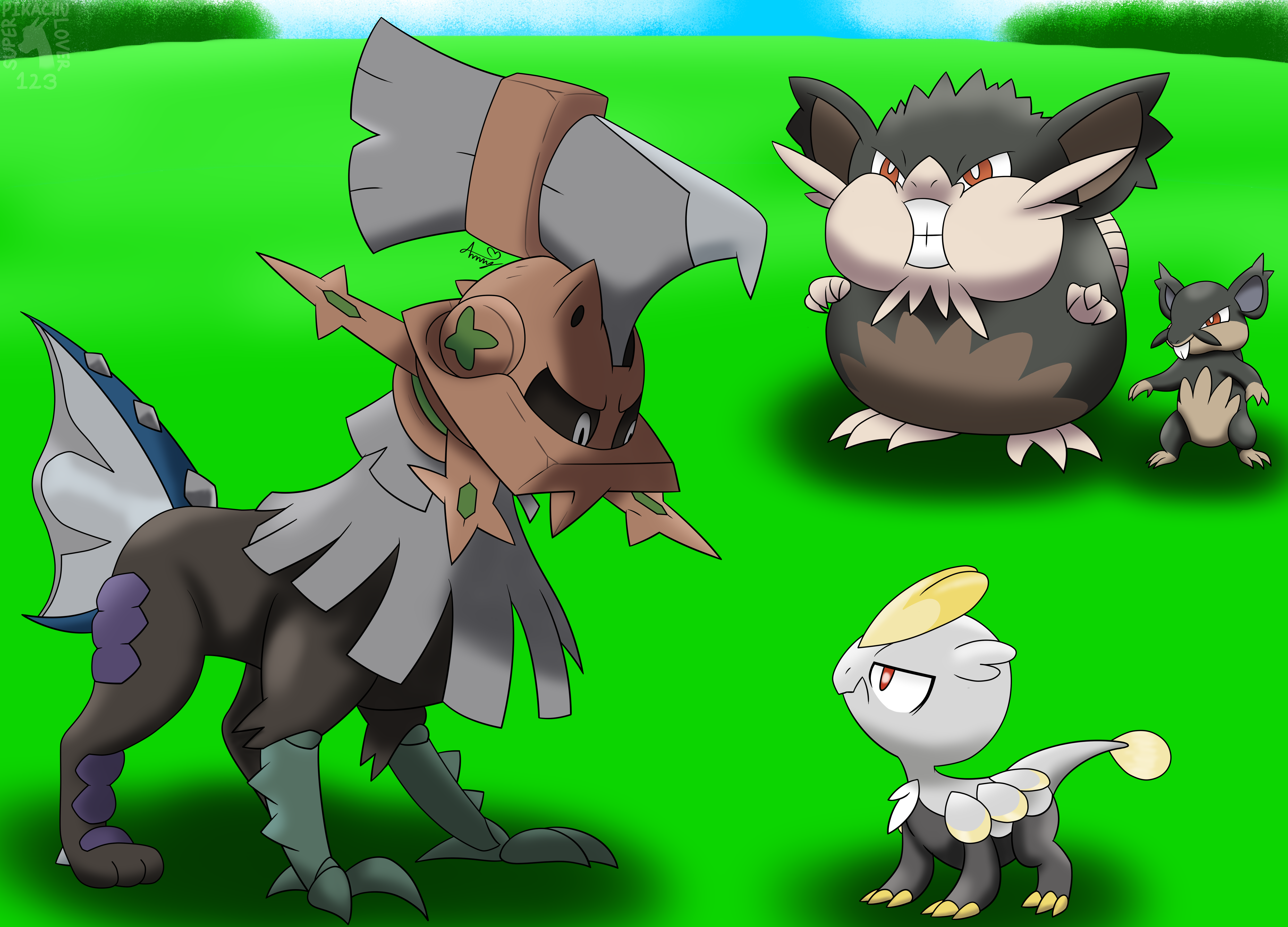 6 More Alola Pokemon and Alolan Forms by AmmyCharizard17 on DeviantArt