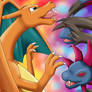 Charizard and Hydreigon