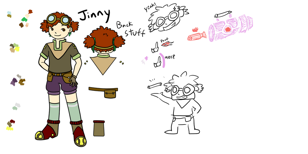 Jinny Ref Rough by Rain-Jr on DeviantArt
