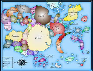 Naruto World Map