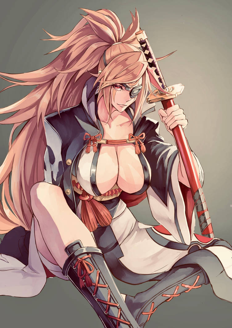 Characters: Gangsters baiken_guilty_gear_xrd_and_etc_drawn_by_otsutei by_tr...