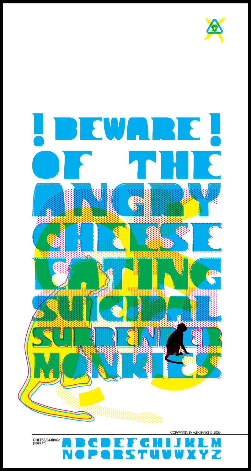 Cheese.Eating.Surrender.Monkie by atobgraphics on DeviantArt