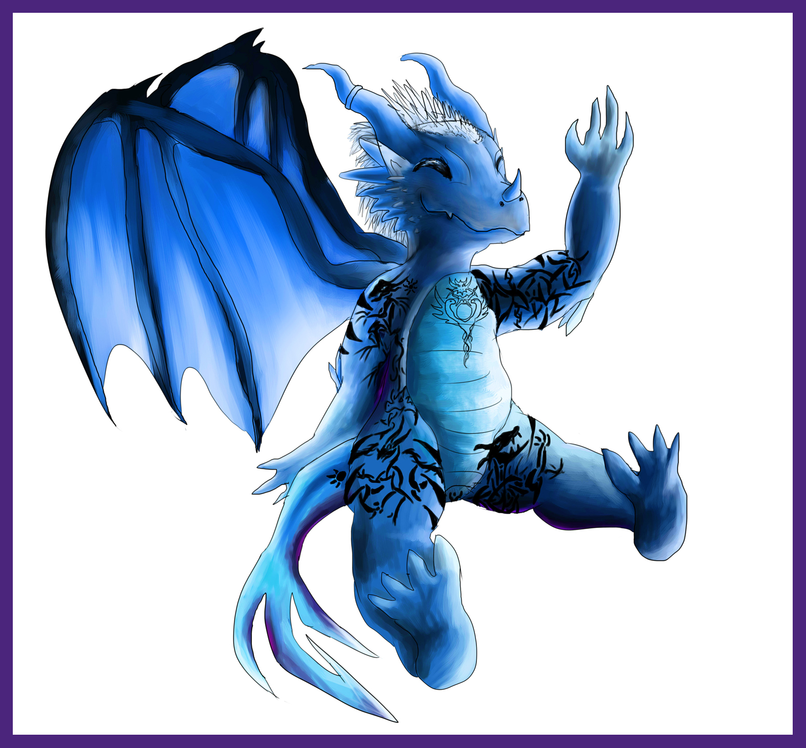 Re-touched WIP: Baby Sparklyte Azure Greet-Waving