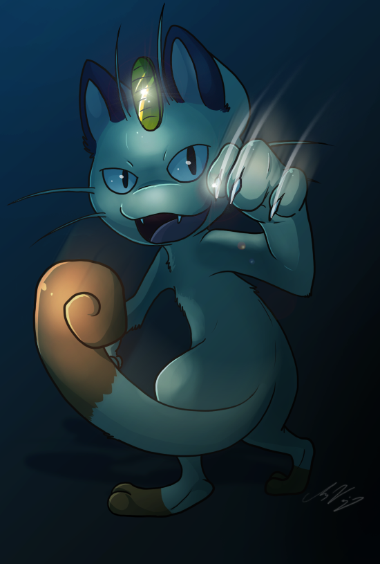 Speedpaint:: Meowth