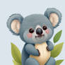 illustration of a koala bear