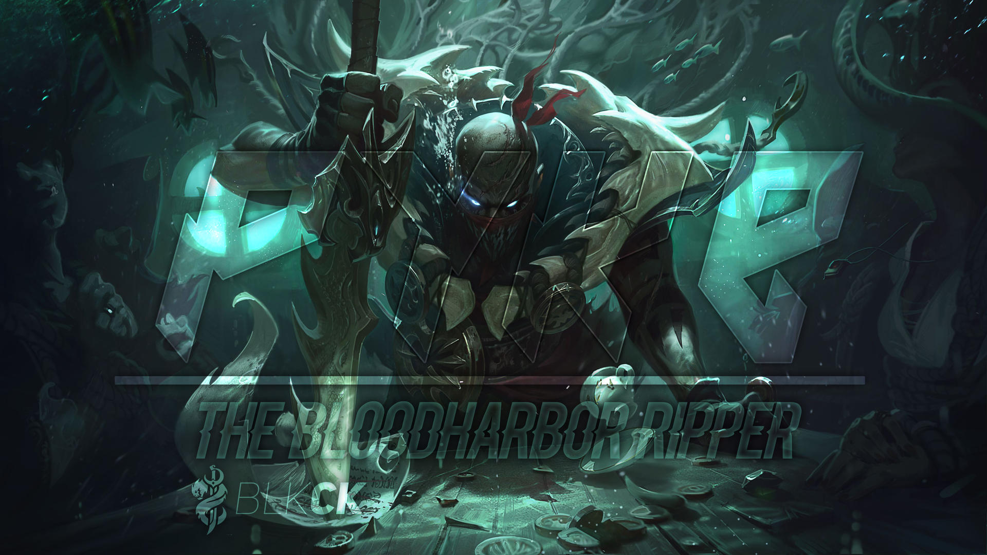 Pyke Wallpaper League Of Legends Hd By Blkck On Deviantart