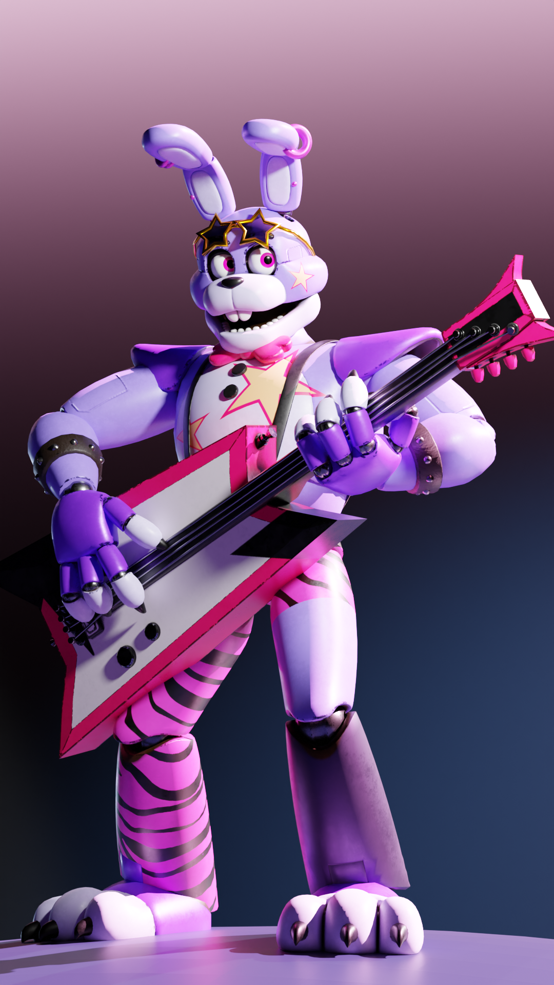 Glamrock Bonnie by CyberTheBunny on DeviantArt