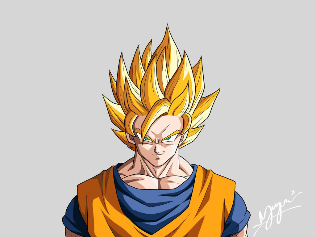 Super Saiyan 1 Goku by nguyen619 on DeviantArt