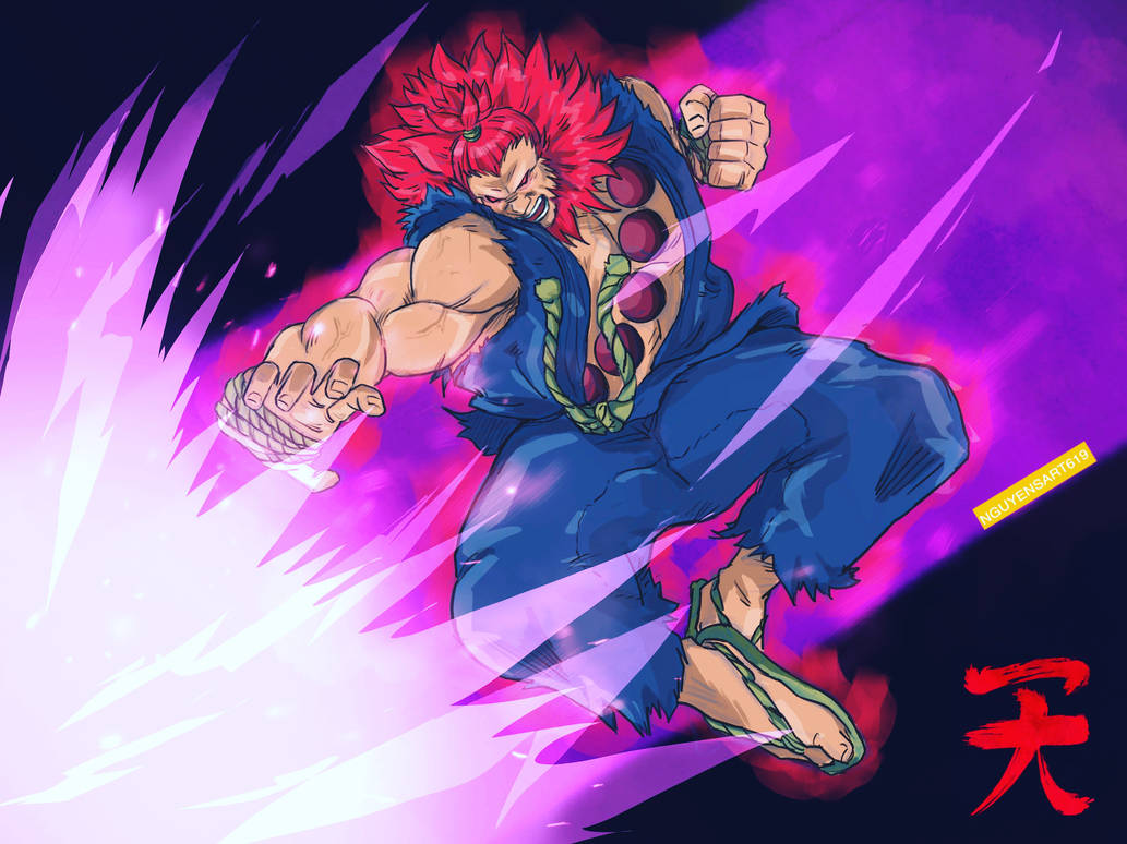 Gouki o Akuma - Street Fighter by MarceloDBES on DeviantArt