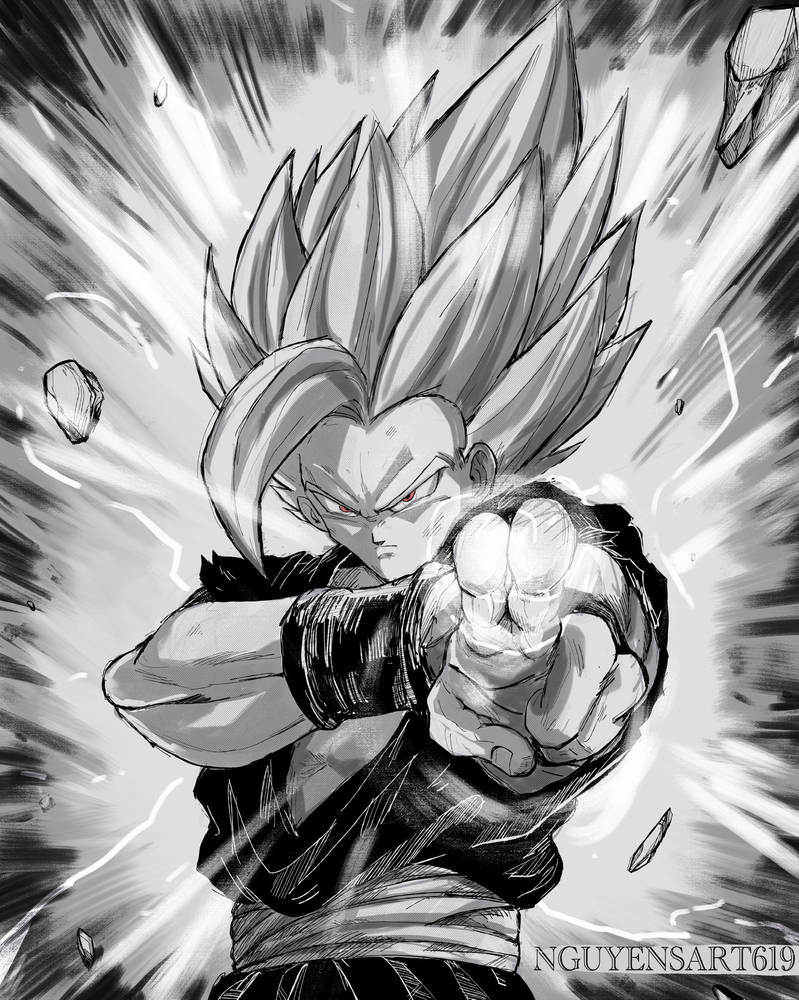 Gohan Beast Drawing by nguyen619 on DeviantArt