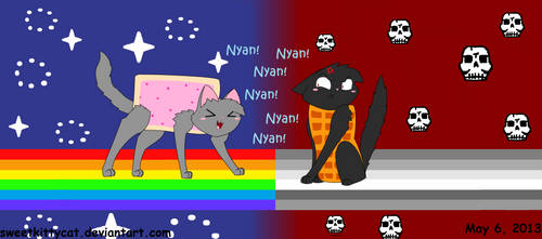 Nyan Cat and Tac Nayn