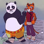 Kung Fu Panda: Po + Tigress