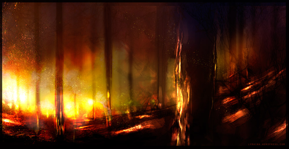 Burning Forest