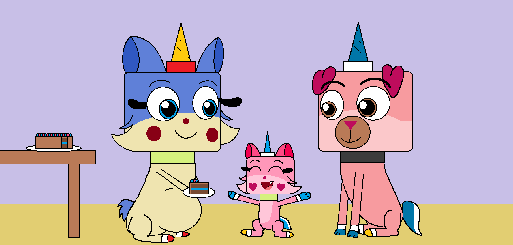 Unikitty Becomes A Big Sister by mdfoote on DeviantArt