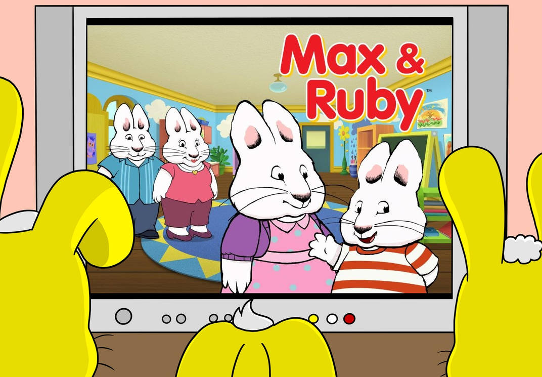 Max And Rudy Rabbit bunny kids watching Max and Ruby by mdfoote on DeviantArt