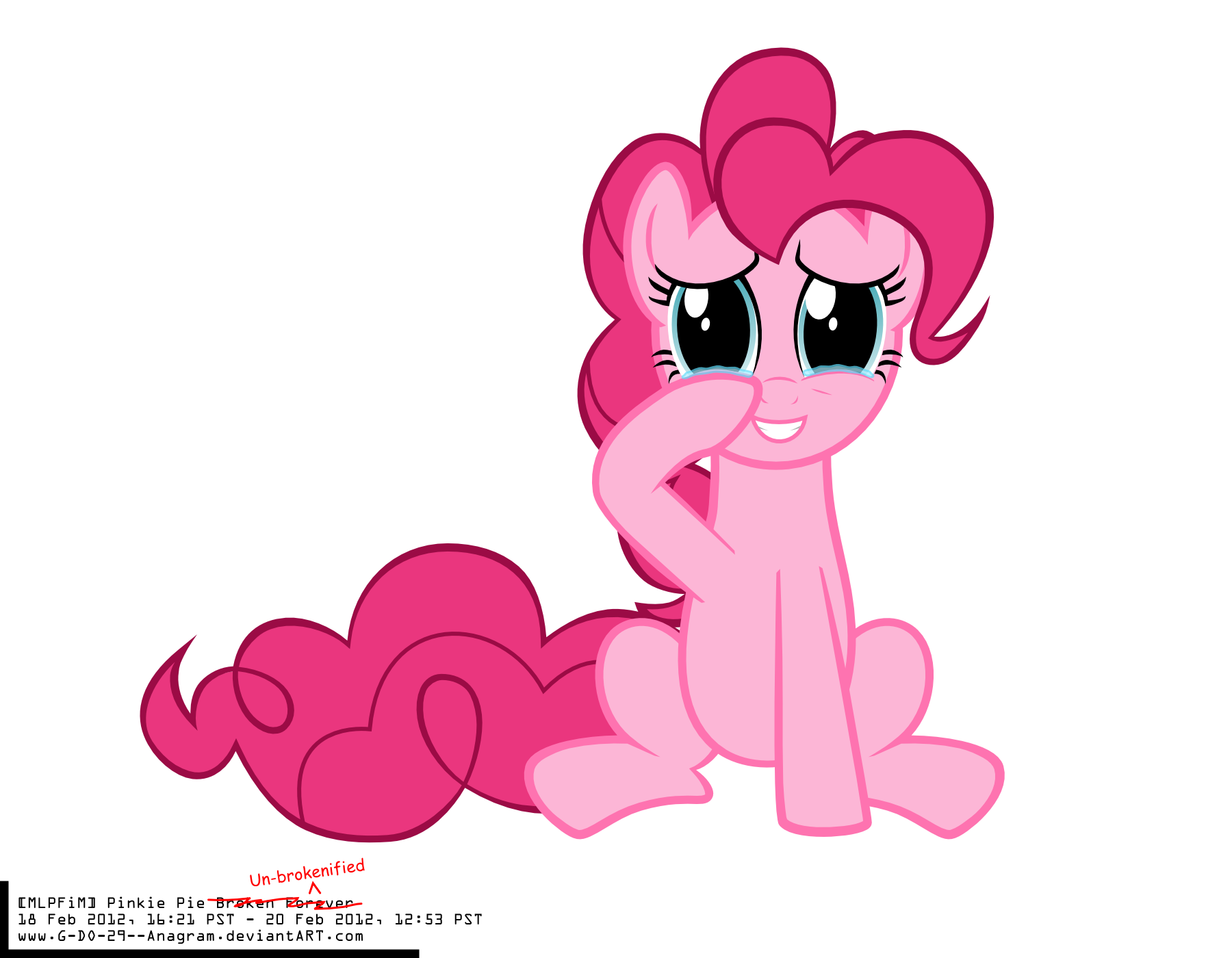 Pinkie Pie Un-Broken