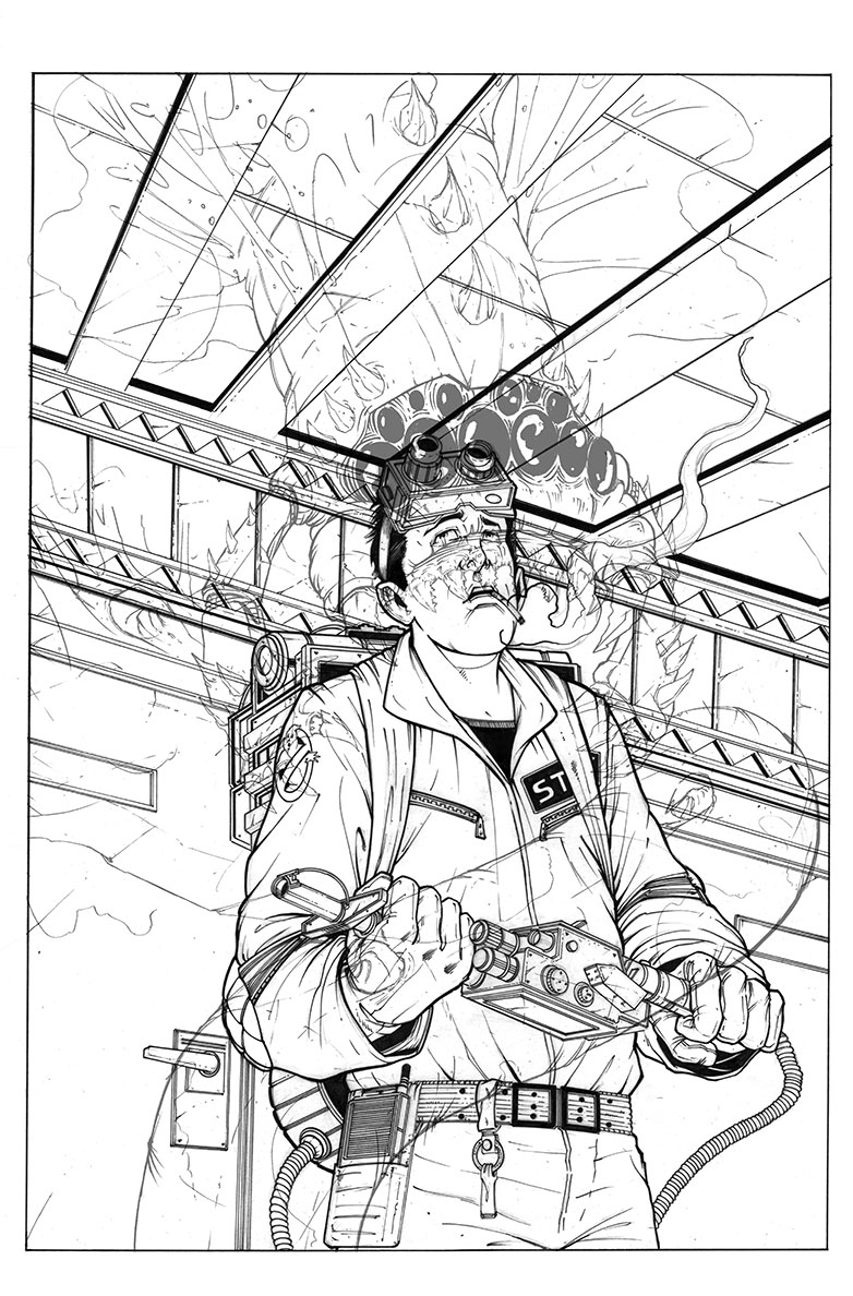 Ghostbusters Spec Cover Inked