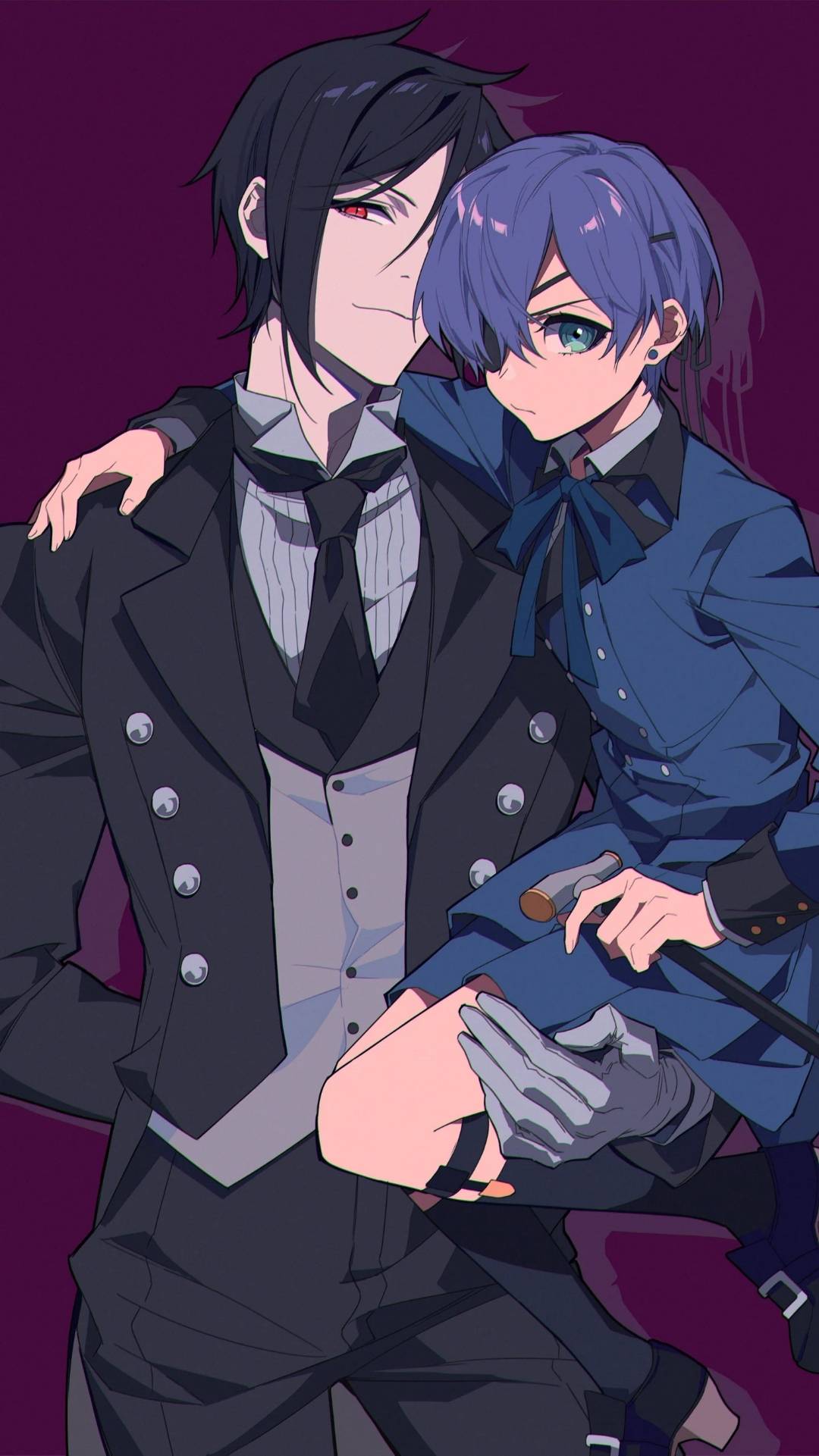 Sebastian And Ciel By Denkistwin On DeviantArt sebastian-and-ciel-by-denkistwin-on-deviantart