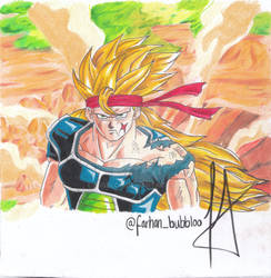 Bardock SSJ3 drawing (Dragonball Z)