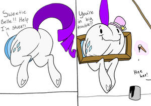 Rarity Stuck and Decorated