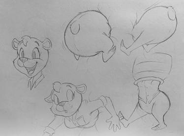 Bear Character Sketches