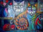 Cats meow by KarinZeller