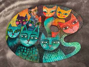 Artful Cats by KarinZeller