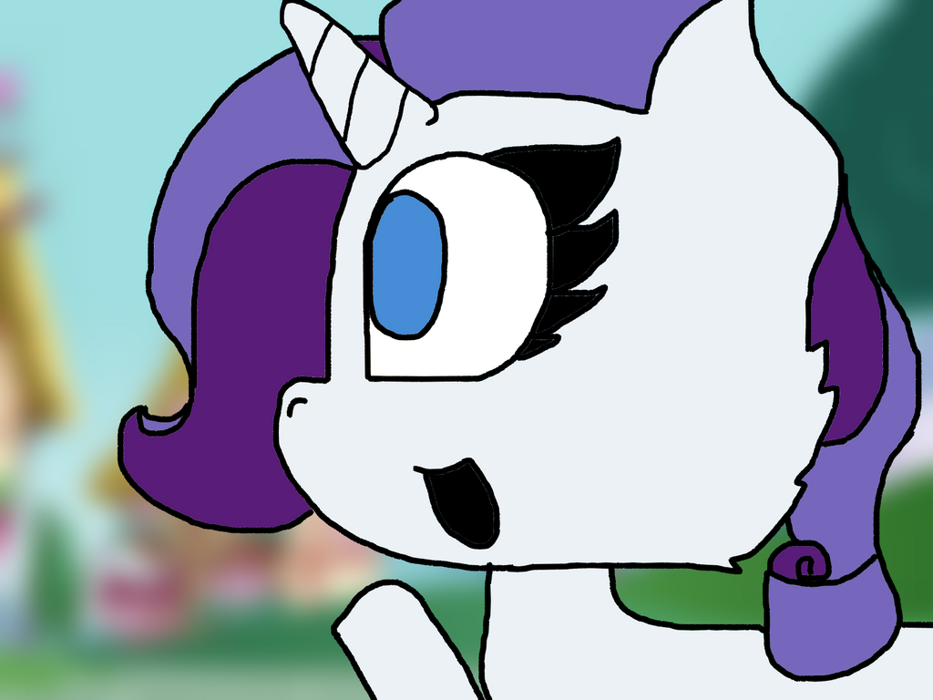 MLP Rarity Fan art by Alexx002 on DeviantArt