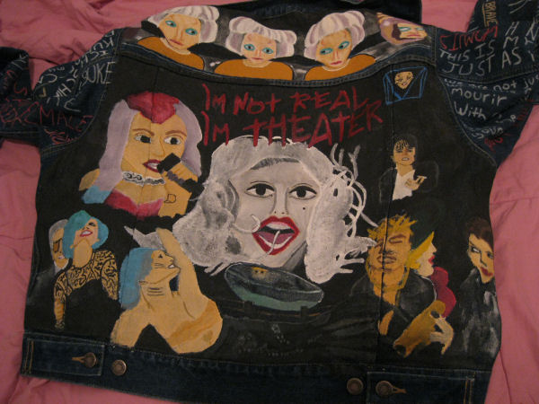 Lady Gaga Born This Way Back of Jacket