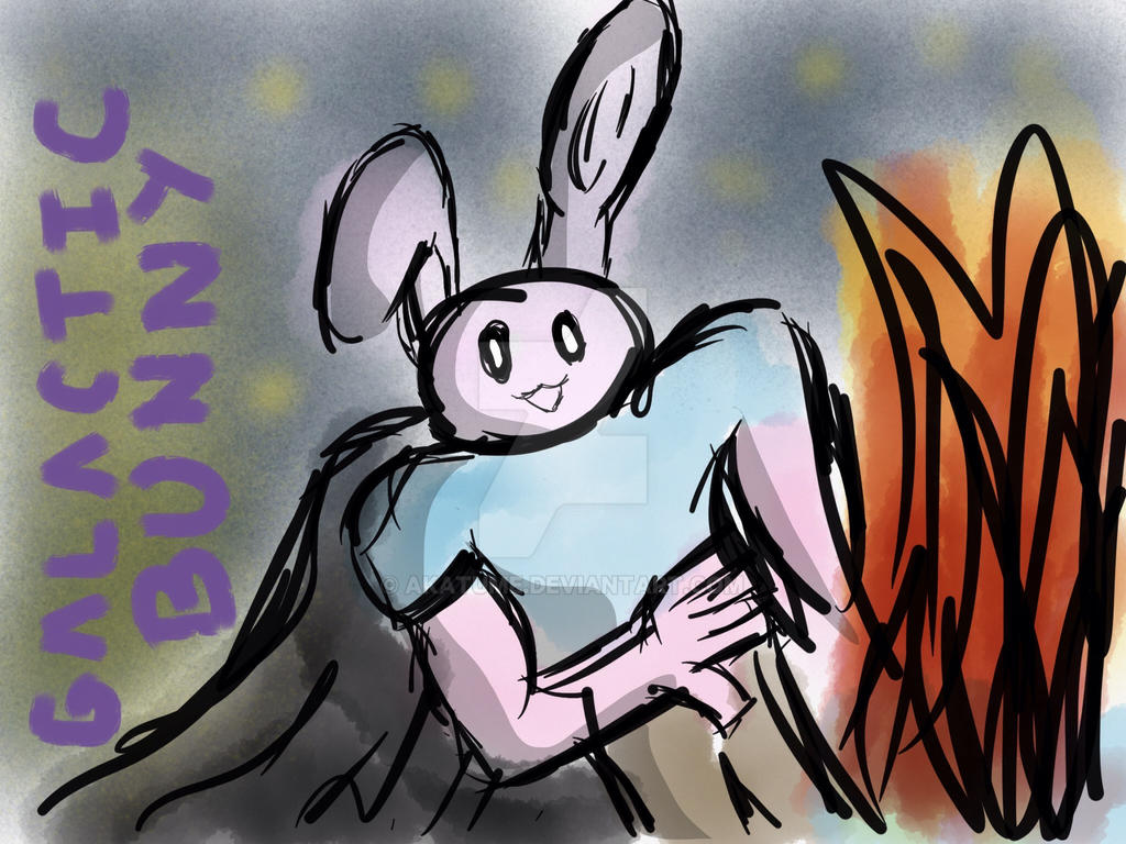 Galactic Bunny by AkatUme on DeviantArt