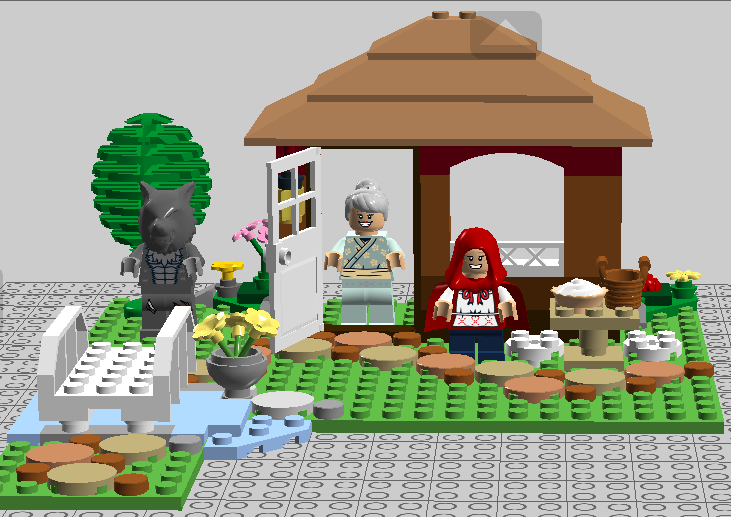 Little Red Riding Hood Lego