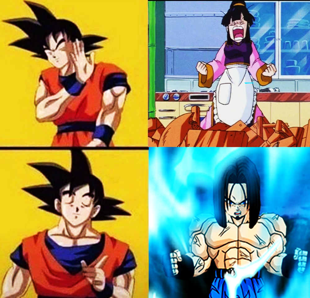 Goku's Hotline Bling