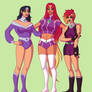 Starfire and her daughters