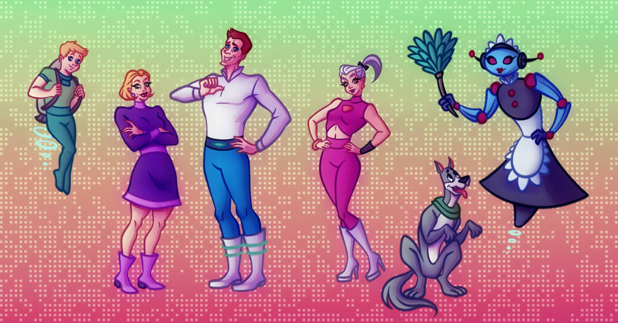 Jetsons Colorforms The Jetsons by DorkyAlexandra on DeviantArt