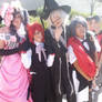 fem!ciel chibi grell undertaker and ciel @matsuri