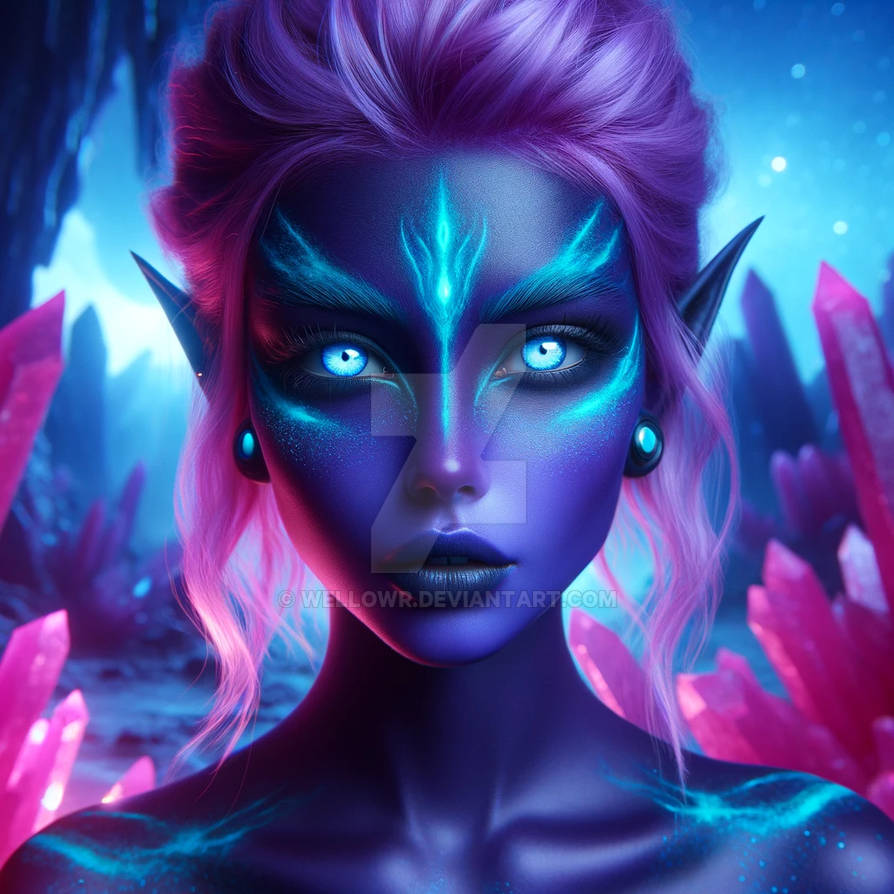 Alien Elf Purple Alien Elf by wellowr on DeviantArt