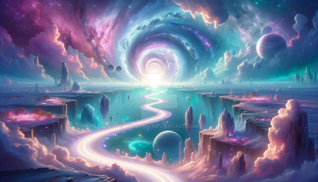 The magical galaxy (Wallpaper) by wellowr on DeviantArt