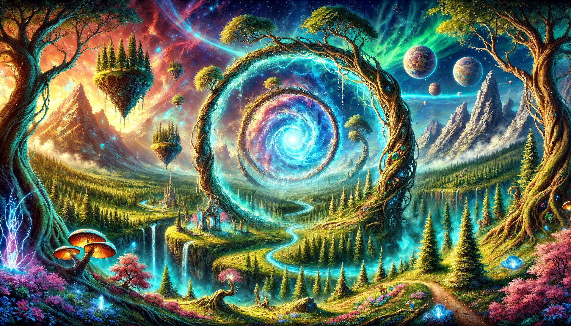 The Interdimensional portal by wellowr on DeviantArt