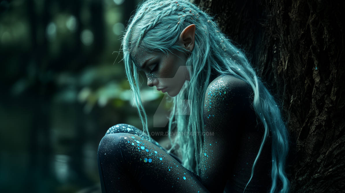 Elf Thinking Thinking Elf by wellowr on DeviantArt
