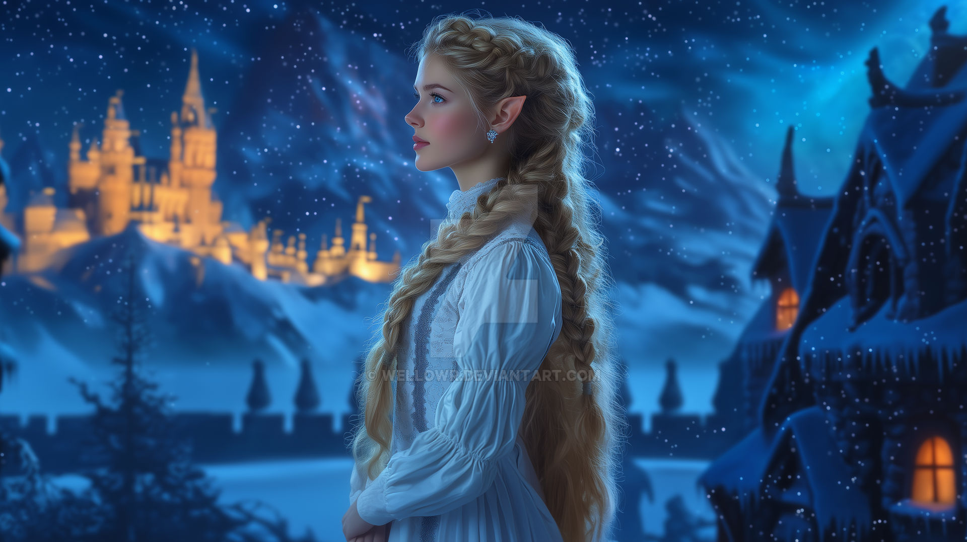 Winter Wonderland Elf by wellowr on DeviantArt