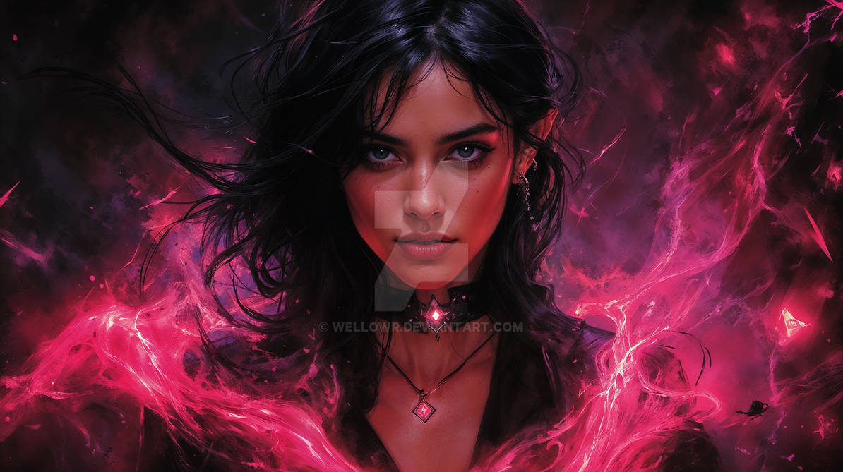 Pink Magik Dark Pink Magic by wellowr on DeviantArt