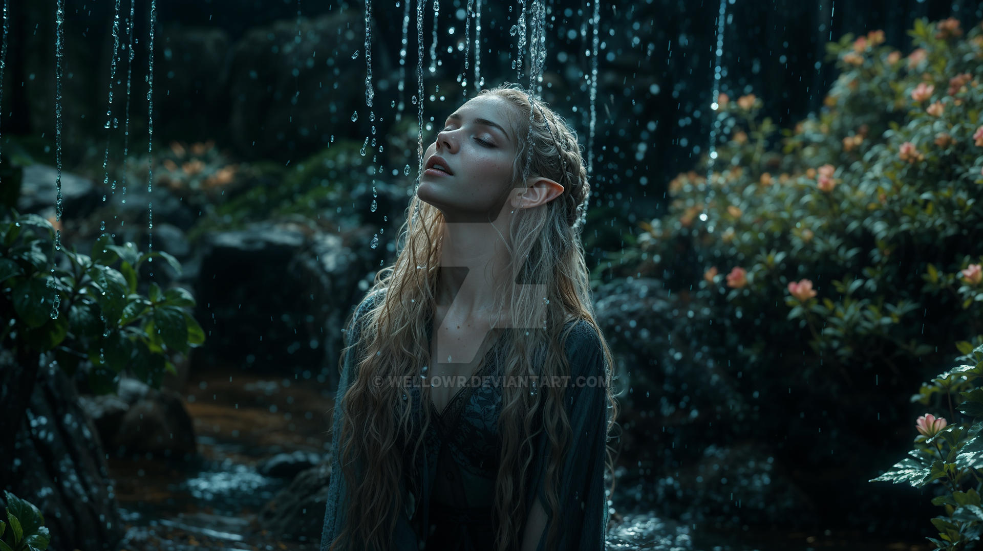Rainy Days Elf by wellowr on DeviantArt