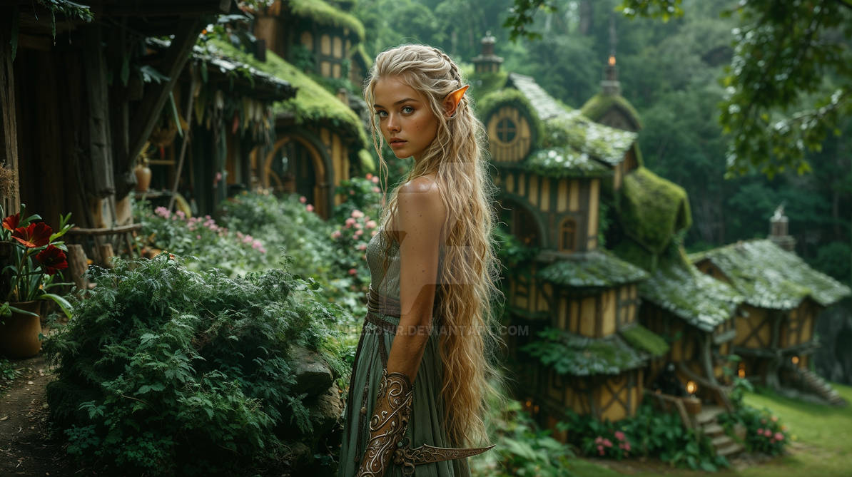 Rare Elf Green Summery Vibe And Blonde Elf by wellowr on DeviantArt