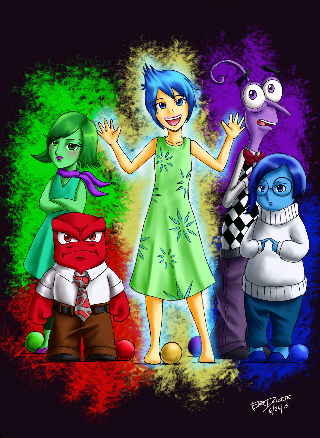 Inside Out Fanart by XenonVincentLegend on DeviantArt Inside Out Fanart by XenonVincentLegend on DeviantArt