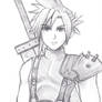 Cloud Strife Sketch