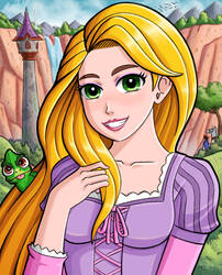 Rapunzel from Tangled